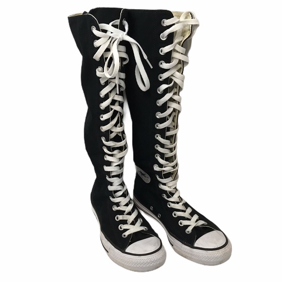 converse knee high chucks